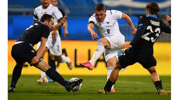 7-0 de Italia contra San Marino en amistoso previo a la Eurocopa.