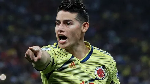 James fuera de la selección Colombia