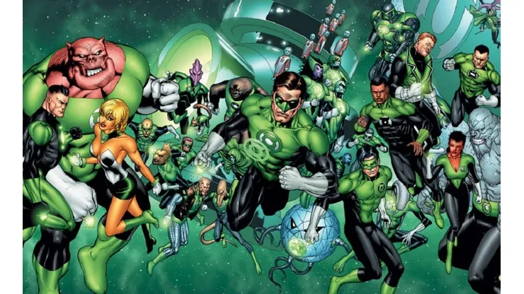 El Green Lantern Corps en todo su esplendor, una de las proyecciones que buscará concretar la serie de Linterna Verde.