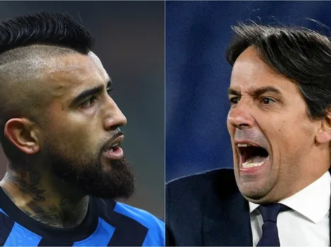El día en que Arturo Vidal le sacó canas verdes a Simone Inzaghi