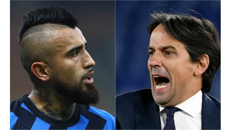 Arturo Vidal puede reencontrarse con Simone Inzaghi si el entrenador se convierte en el nuevo mandamás de Inter de Milán