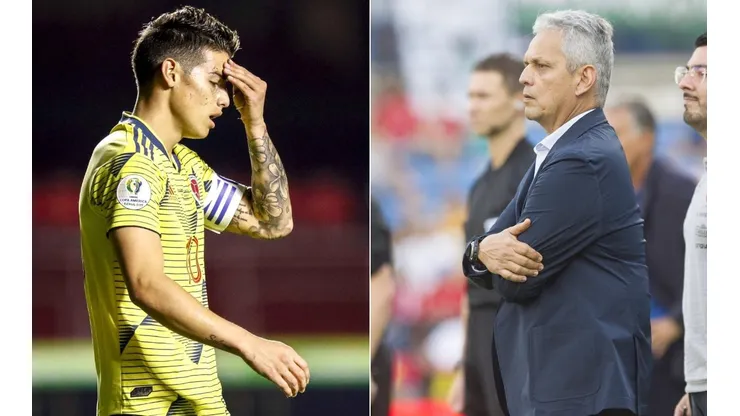James se lanzó con todo contra Rueda y su cuerpo técnico