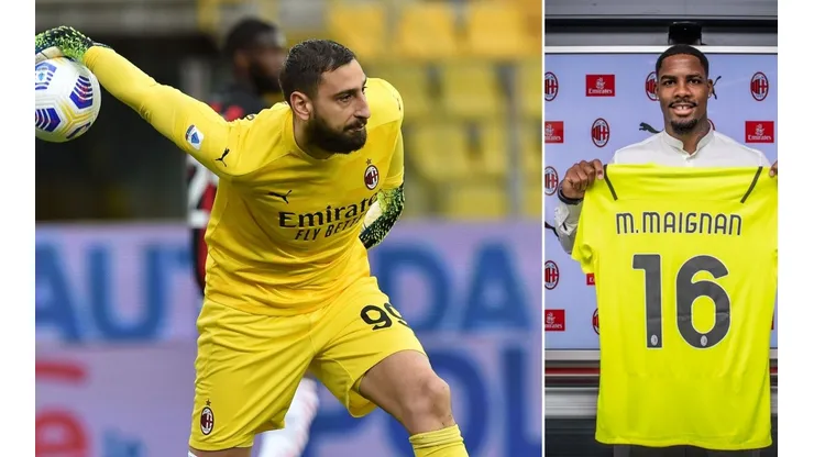 Gianluigi Donnarumma será sustituido por Mike Maignan en el Milan.