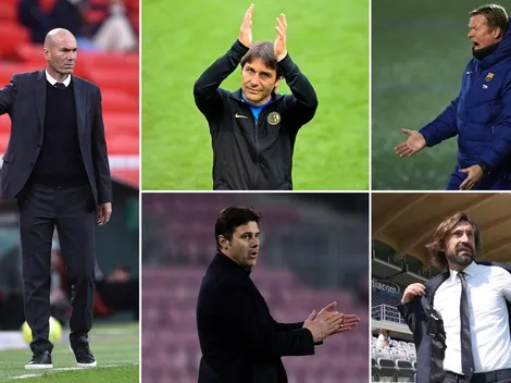 La inesperada ruleta de técnicos en los grandes europeos