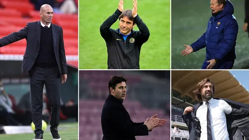 Un desfile de técnicos se prevé en el mercado del fútbol de Europa.