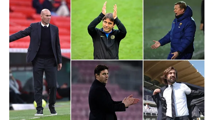 Un desfile de técnicos se prevé en el mercado del fútbol de Europa.