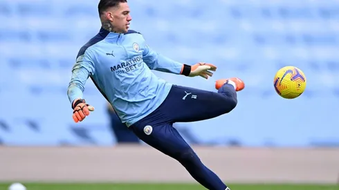 Ederson está listo pata lanzar si hay definición a penales en la final de la Champions League