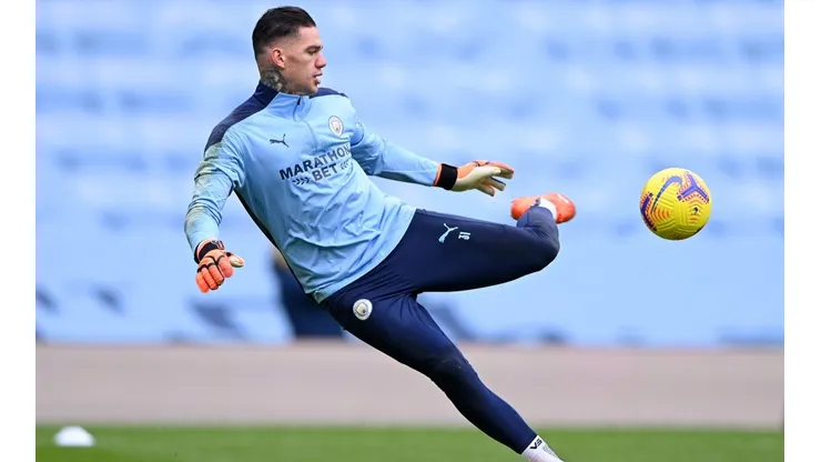 Ederson está listo pata lanzar si hay definición a penales en la final de la Champions League