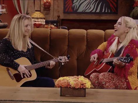 Lady Gaga sorprende cantando "Smelly Cat" junto a Lisa Kudrow