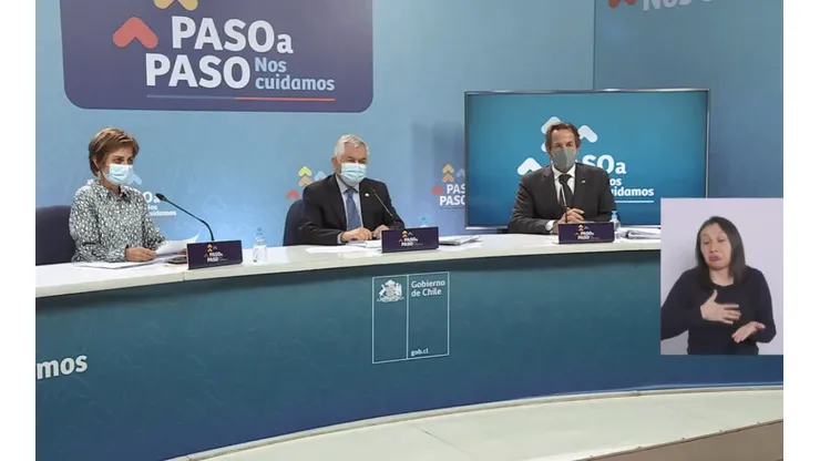 Autoridades del Minsal en el Reporte Diario