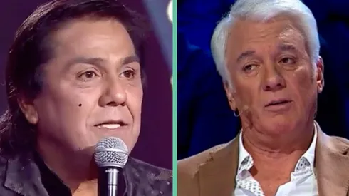 Carlos Caro, imitador de Zalo Reyes, y Antonio Vodanovic.