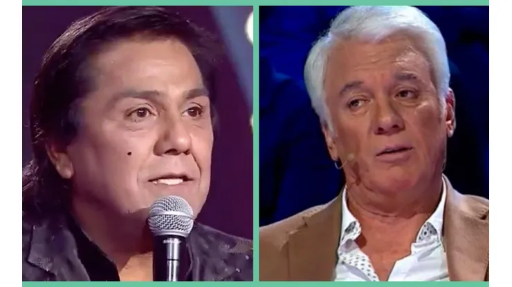 Carlos Caro, imitador de Zalo Reyes, y Antonio Vodanovic.