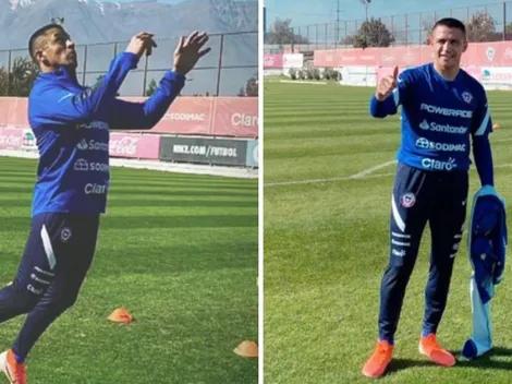 Alexis entrenó en solitario en JP Durán al ritmo de Gipsy Kings