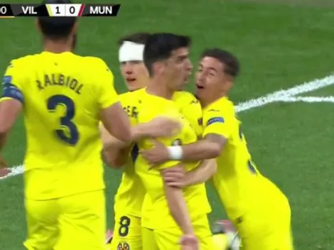 ¡Goool! Gerard Moreno sorprende al Man Utd en la final