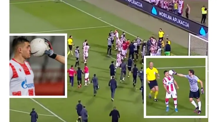Stojkovic le pone la pelota en la cara a Krstojic