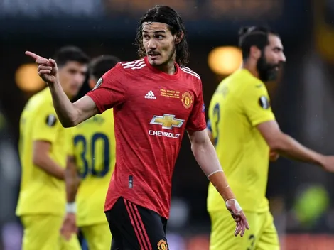 Edinson Cavani deja en llamas la final de la Europa League