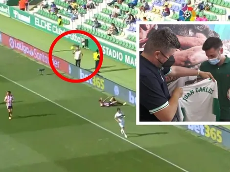 Elche se salvó del descenso gracias a avivada del pasapelotas