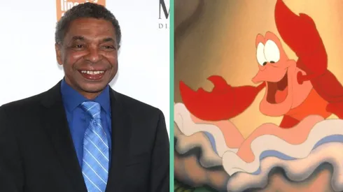 Samuel E. Wright y Sebastián en La Sirenita.