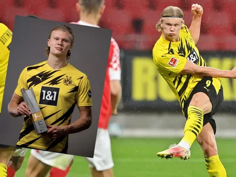 Polémica en la Bundesliga: Haaland elegido el MVP de la temporada