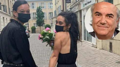 Cristóbal se mostró feliz por el matrimonio de su hija Sofía con la futbolista