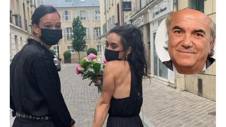 Cristóbal se mostró feliz por el matrimonio de su hija Sofía con la futbolista