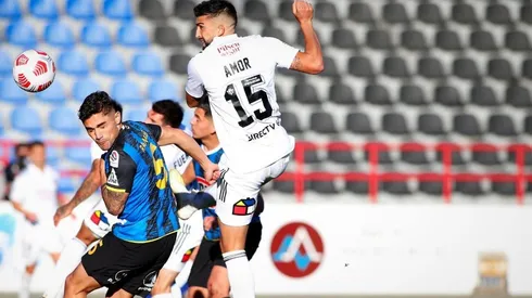 Emiliano Amor debutó ante Huachipato con la camiseta de Colo Colo
