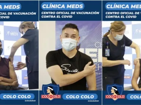 Plantel de Colo Colo se vacuna contra el coronavirus