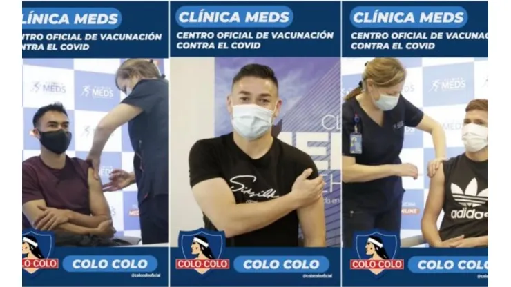 El plantel de Colo Colo se vacunó contra el coronavirus