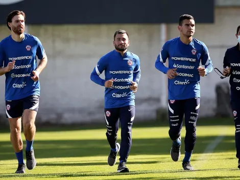 Ben Brereton se robó las miradas en su primera práctica con la Roja