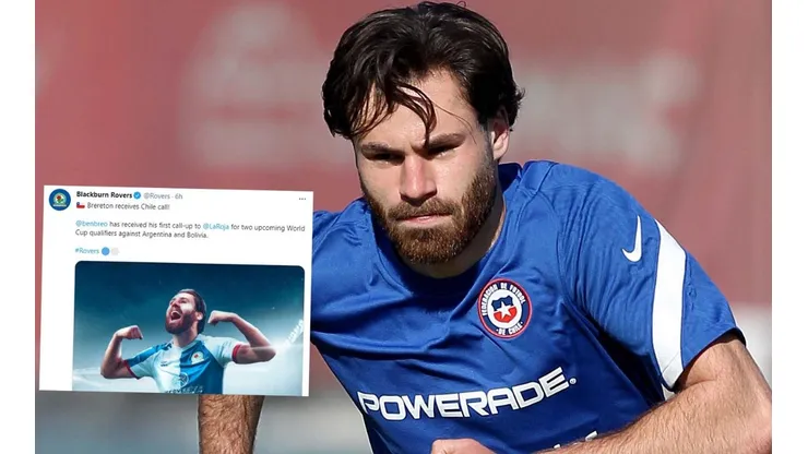 Blackburn Rovers está chocho con el llamado de la Roja a Ben Brereton.