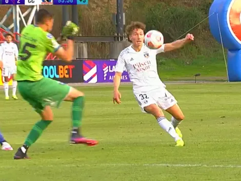 Arriagada entra en el final y anota un golazo para el triunfo albo