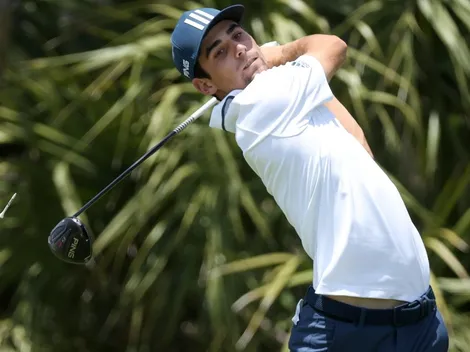 ¡Gigante! Niemann se instaló en el top 10 del PGA Championship
