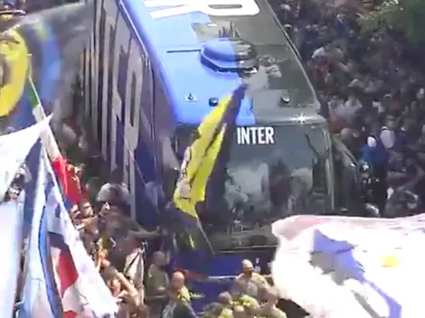 Video: ¡Tremendo! El recibimiento de los hinchas del Inter