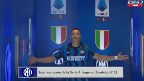 Alexis en el momento de ser anunciado