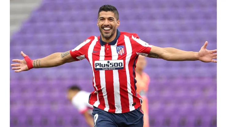 Luisito celebrando su gol