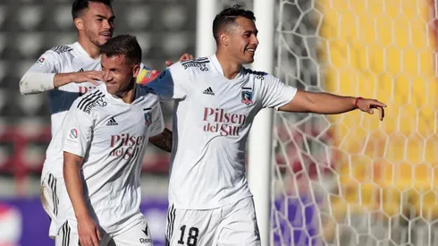 Morales abrió la cuenta para Colo Colo