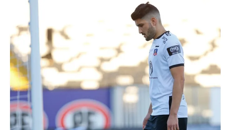 Nicolás Blandi cortado en Colo Colo