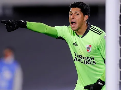 Enzo Pérez no quiere saber nada del arco