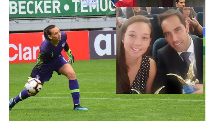 Christiane Endler tiene a Claudio Bravo como uno de sus referentes en el arco