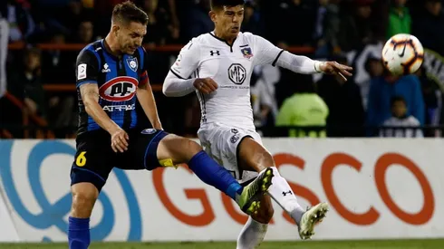 Pavez jugando por Colo Colo