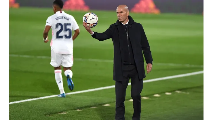 Zidane solo piensa en el partido entre Real Madrid y Villarreal.