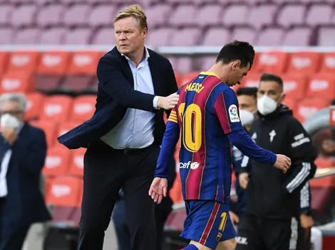 Koeman: "En la última parte no he notado la confianza del club"