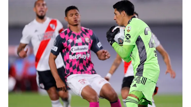 Enzo Pérez fue el gran protagonista de la jornada de la Copa Libertadores.
