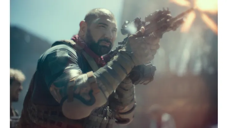 Dave Bautista es el gran héroe de acción de El Ejército de los Muertos.
