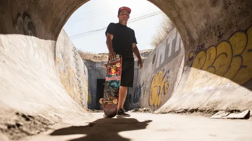 Marcelo Jiménez buscará ser el primer chileno en clasificar a los Juegos Olímpicos en el skate.