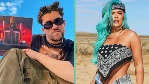 Bad Bunny y Karol G colaboraron en un tema que se llama Ahora me Llama.