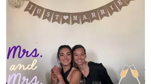 Christiane Endler contrajo matrimonio en Francia y las fotos junto a su novia se viralizaron rápidamente