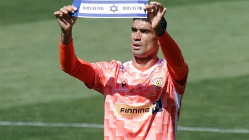 David Escalante le entregó un controvertido gesto de apoyo a Israel tras anotar su último gol en Primera B
