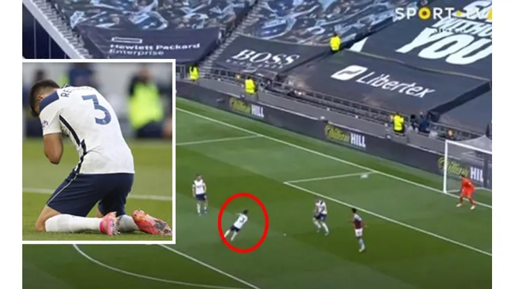 El autogol de Reguilon frente al Aston Villa