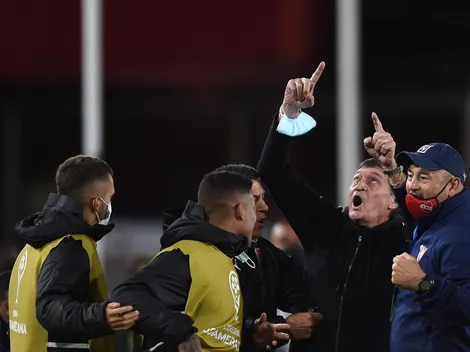 Falcioni a sus jugadores: "Me ayudan a querer seguir adelante"